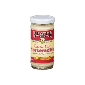 Beaver Extra Hot Horseradish Sauce (12x8.5Oz)