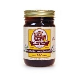 Glorybee Raw Buckwheat Honey (6x18Oz)
