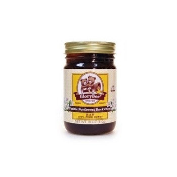 Glorybee Raw Buckwheat Honey (6x18Oz)