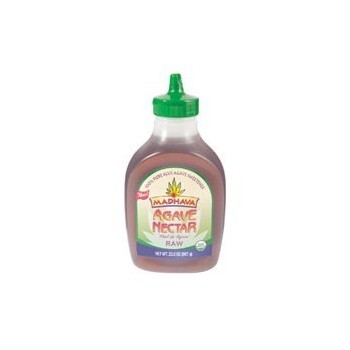 Madhava Pure Agave Nectar, Raw (6x23.5 Oz)
